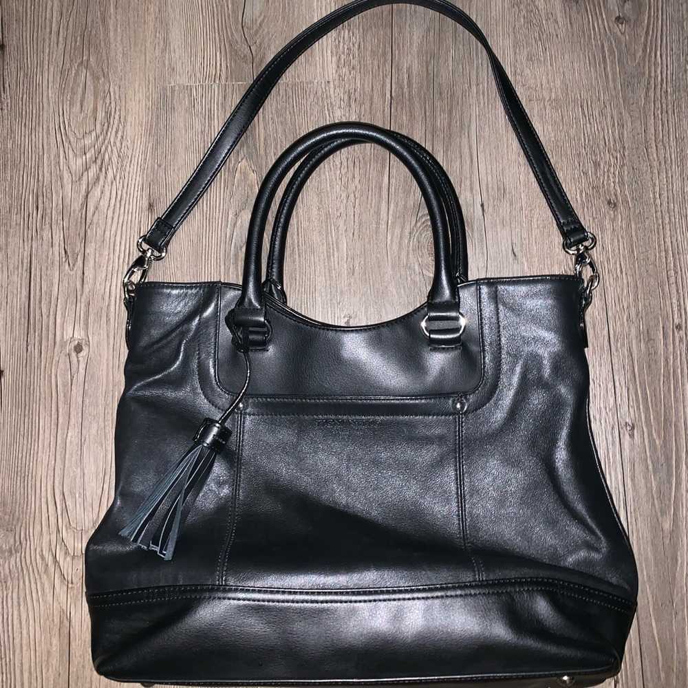 Tignanello black purse // all offers welcome!
